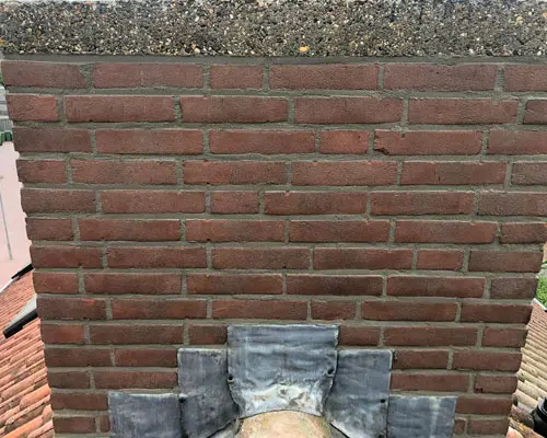 Lekkage schoorsteen